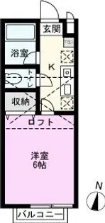 アークタウン【2階】の間取り