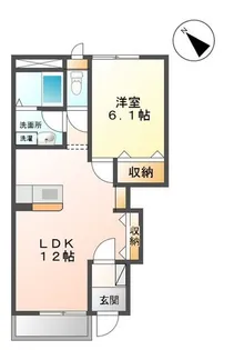 サンハウスIII(Sun HouseIII)【1階】の間取り