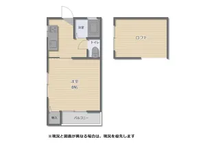 ハイツMD【2階】の間取り