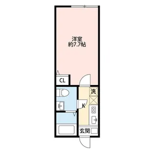 ブルームテラス【1階】の間取り