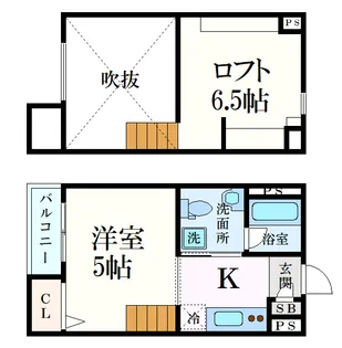 zwei(ツヴァイ)【1階】の間取り
