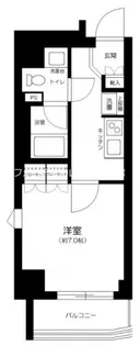 1Kの間取り画像