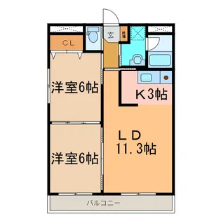 フォルテ【4階】の間取り