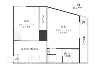 アーバンパレス千駄木【4階】の間取り