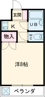 メゾン日高【1階】の間取り