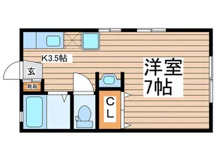 滴水庵【1階】の間取り