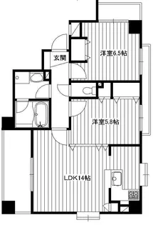 Apartment H500【2階】の間取り
