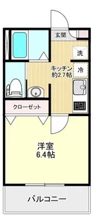 埼玉県新座市北野1【アパート】の間取り