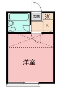 セレブリティ生田【2階】の間取り