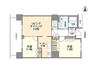 東京都江東区豊洲5【マンション】の間取り