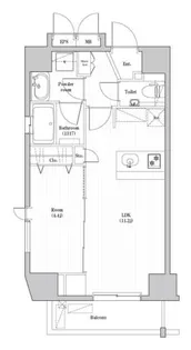 オーパスホームズ大泉学園I【5階】の間取り