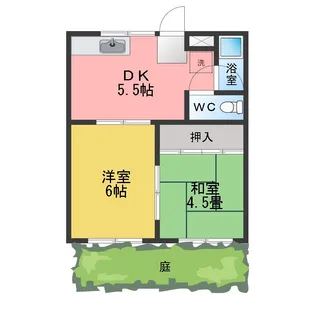 コーポモリ【1階】の間取り