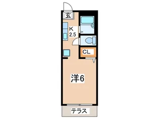 サンハイムK【1階】の間取り