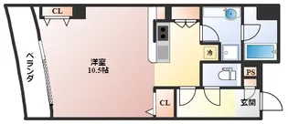 Ritz SQUARE【5階】の間取り