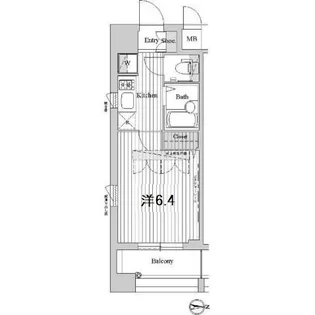 ドゥーエ練馬II【4階】の間取り