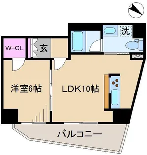 プロスペクト西巣鴨【9階】の間取り