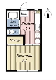 ペアハウス氷川B【2階】の間取り