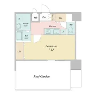 クレシェール大須【10階】の間取り