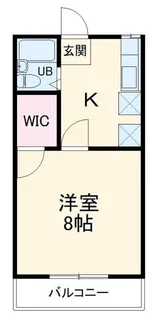 ミルキーコート【1階】の間取り