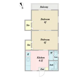 ライフヒルズ【2階】の間取り
