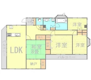 メゾンタカハシ【3階】の間取り