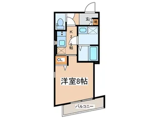 エスポワール喜多見【2階】の間取り