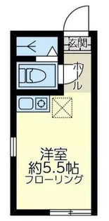 ユナイト南太田プレジールの杜【1階】の間取り