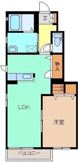 エクセロンII A【1階】の間取り