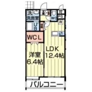 クイーンズ・イン菊陽【7階】の間取り