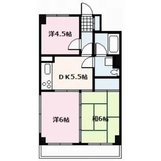 ライブコア辻2丁目【3階】の間取り