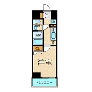 プレール・ドゥーク東雲【3階】の間取り