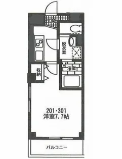 ハイネスコート【3階】の間取り