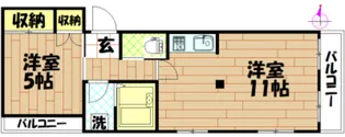 東京都中野区大和町1【マンション】の間取り