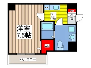AZEST西川口II【3階】の間取り