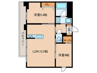 S-RESIDENCE王子enable【2階】の間取り