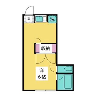 ロイヤルハイツ【1階】の間取り