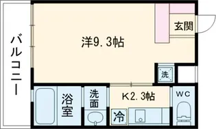 ノワールブラン【2階】の間取り