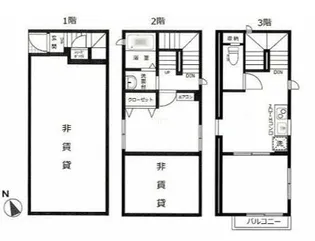 カーサS【1階】の間取り