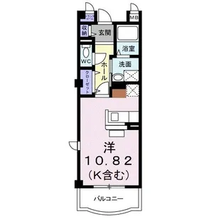ヴェルグ広貴【1階】の間取り