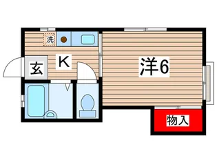 ツインハウス国立【1階】の間取り