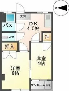 さくらいビル【2階】の間取り