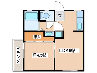 ヒルサイド277【1階】の間取り