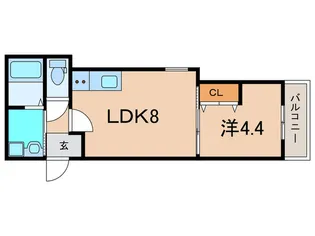 TREETO【1階】の間取り