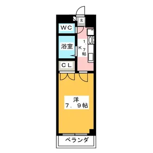 エム・ヴィラージュ【3階】の間取り