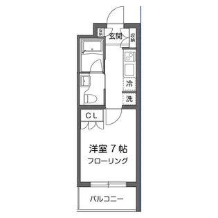 ガーデン用賀【2階】の間取り