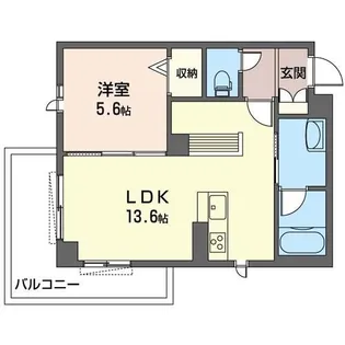 ポルト・ボヌール【3階】の間取り