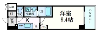 S-RESIDENCE広島駅diletto【2階】の間取り