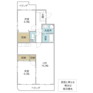アメニティヒルズ【1階】の間取り