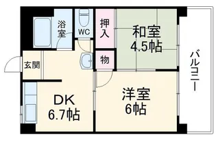 たからビル【5階】の間取り