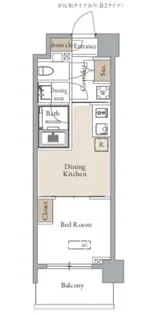 グランカーサ四谷【7階】の間取り